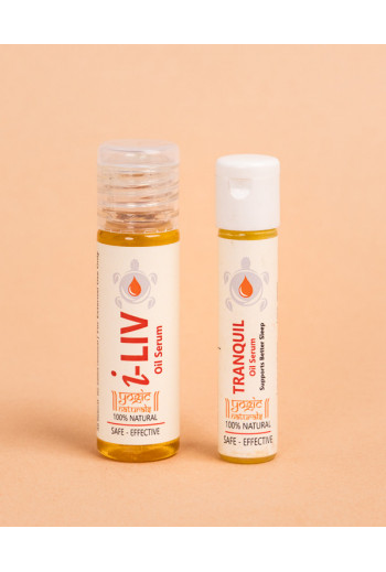Tranquil (10 ml), I-liv (20 ml) – Ayurvedic medicine for anxiety and insomnia