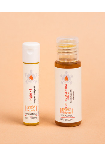 Hypo-T (9 ml), Forti 5 Essential (40 ml)- Supports in the management of Thyroid | External Use Serums